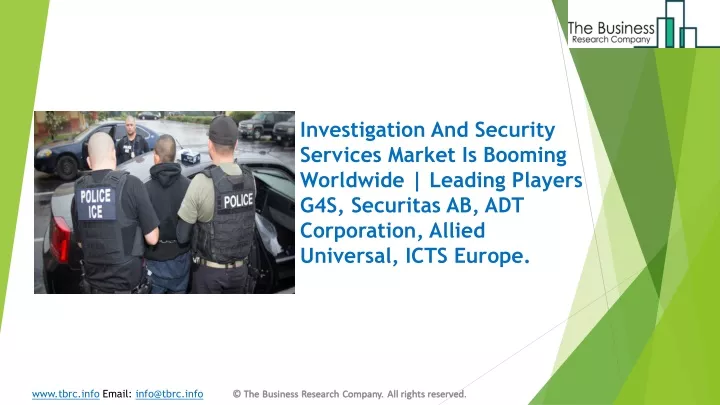 investigation and security services market