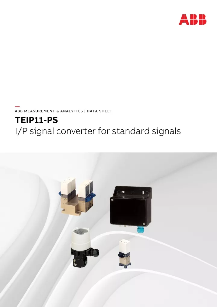 abb measurement analytics data sheet teip11