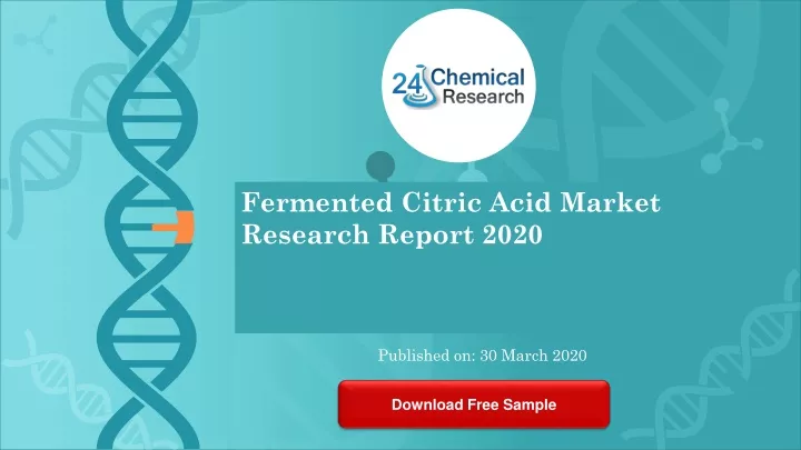 fermented citric acid market research report 2020