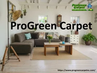 Durham Carpet Cleaning - ProGreen Carpet NC