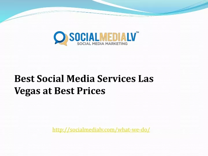 best social media services las vegas at best