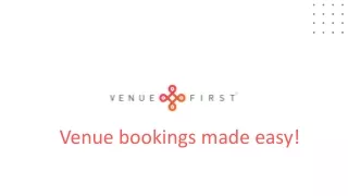 Venue First|5 Star Hotels|Banquets|Wedding lawns| Terrace