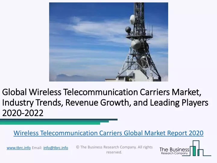 global global wireless telecommunication carriers
