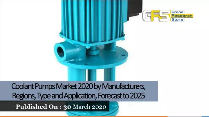 coolant pumps market 2020 by manufacturers