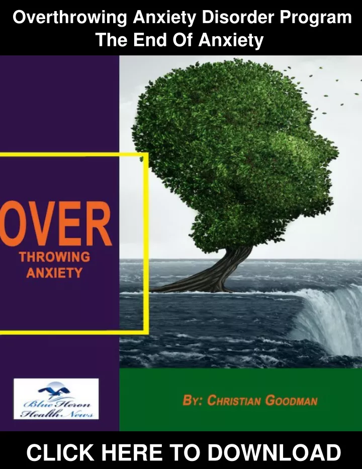 overthrowing anxiety disorder program