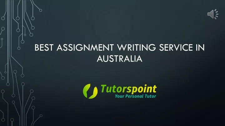 best assignment writing service in australia