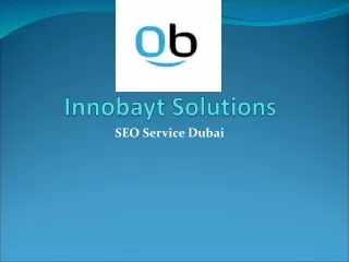 Search Engine Optimization Dubai