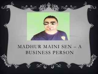 How are Madhur Maini Sen electronic services best?