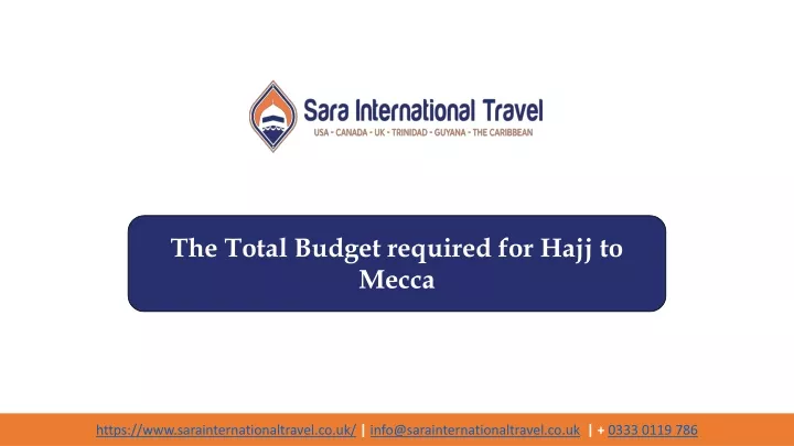 the total budget required for hajj to mecca
