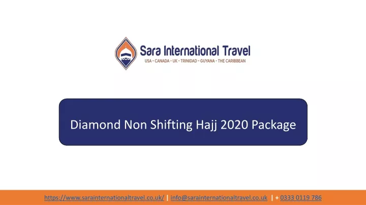 diamond non shifting hajj 2020 package