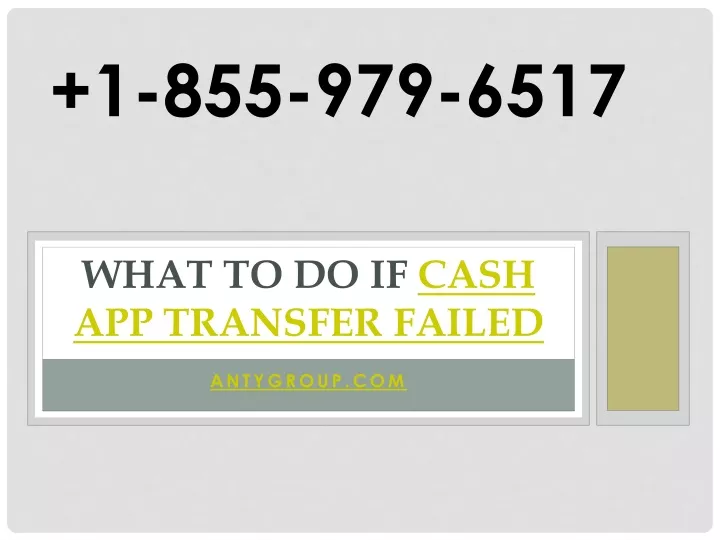 what to do if cash app transfer failed