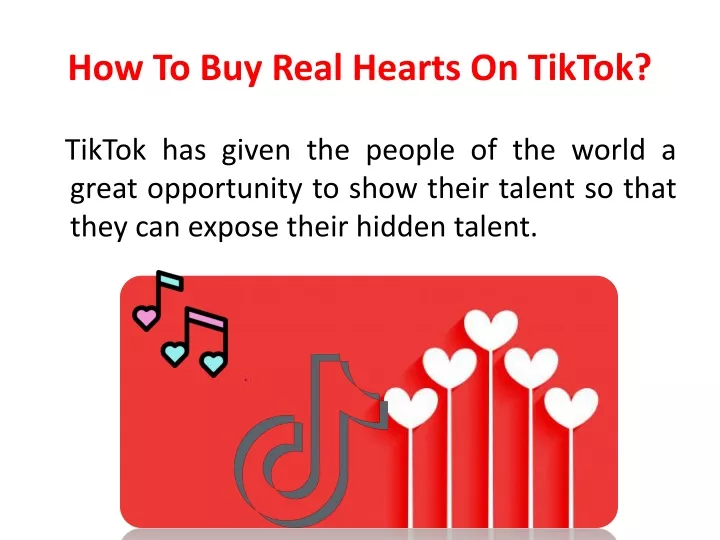 how to buy real hearts on tiktok
