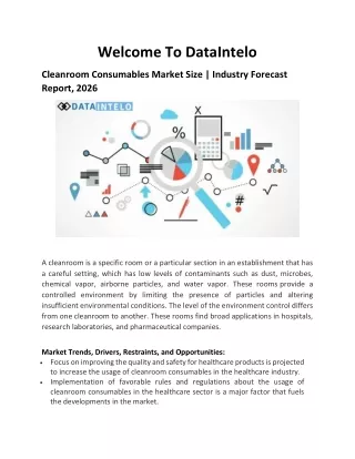 welcome to dataintelo