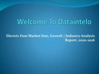 welcome to dataintelo