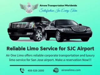 Reliable Limo Service for SJC Airport