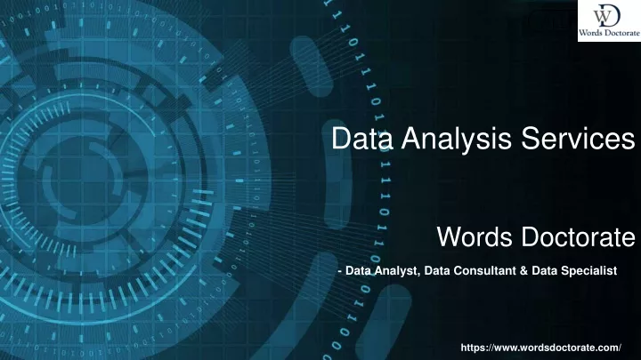 data analysis services