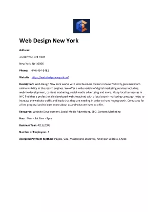 Web Design New York