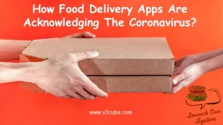 how food delivery apps are acknowledging