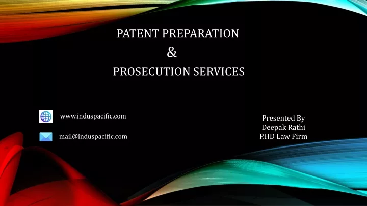 patent preparation