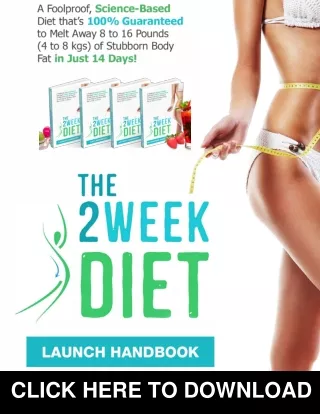 2 Week Diet 2020 PDF, eBook by Brian Flatt