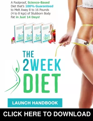 (PDF) 2 Week Diet 2020 PDF Download: Brian Flatt