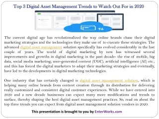 top 3 digital asset management trends to watch