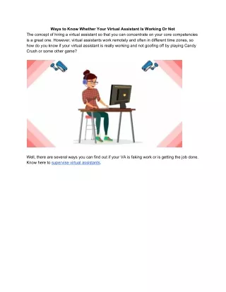 ways to know whether your virtual assistant