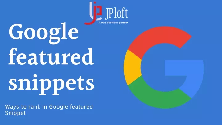 google featured snippets ways to rank in google