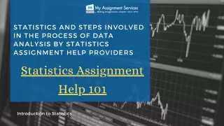 statistics and steps involved