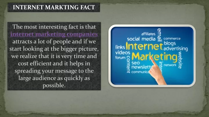 internet markting fact