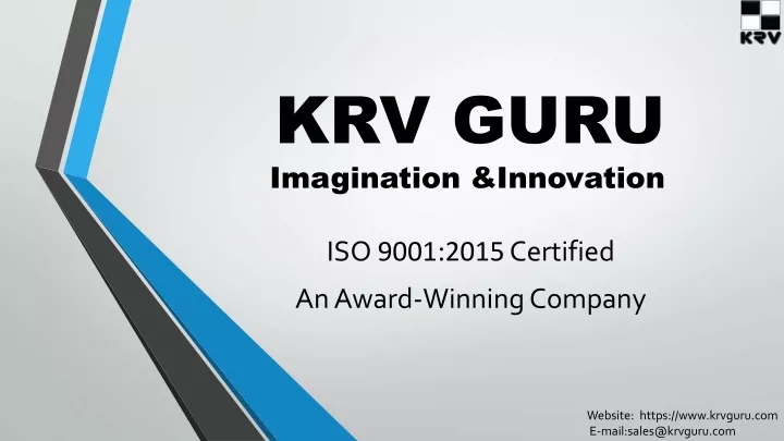 krv guru imagination innovation