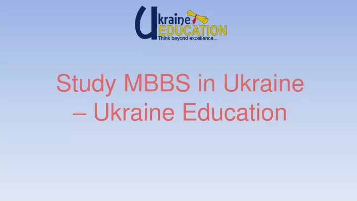study mbbs in ukraine ukraine education