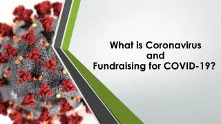 Fundraising for COVID-19 | Nonprofit fundraising for Coronavirus