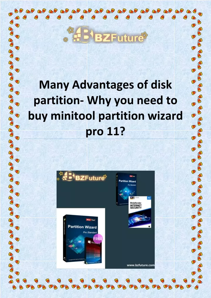 many advantages of disk partition why you need