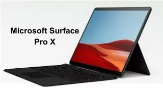 microsoft surface pro x
