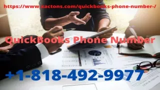 QuickBooks Phone Number ||   1-818-492-9977 || Washington(USA)~How to contact customer care