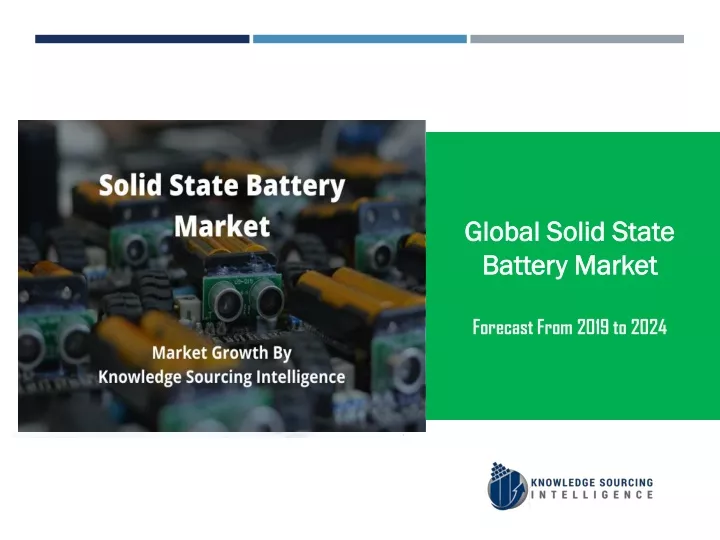 global solid state battery market forecast from