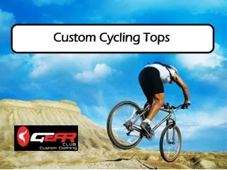Latest Design of Custom Cycling Tops
