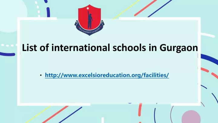 list of international schools in gurgaon