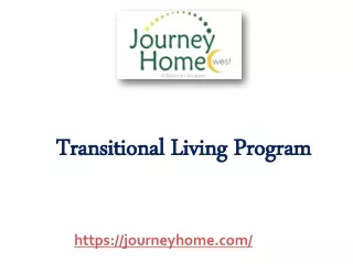 Transitional Living Program - journeyhome.com