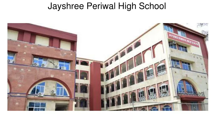 jayshree periwal high school
