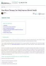How Music Therapy Can Help Improve Mental Health - slide 1