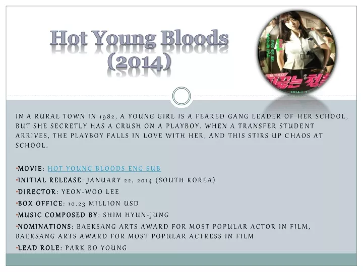 hot young bloods 2014