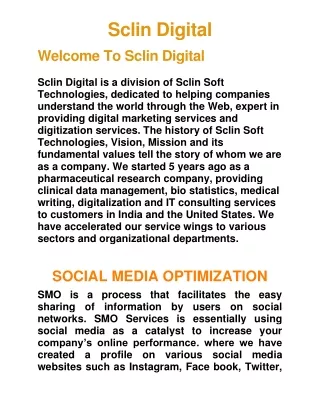 Digital Marketing Agency-Sclin Digital