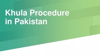 Get Know About Legal Way For Khula Procedure in Pakistan