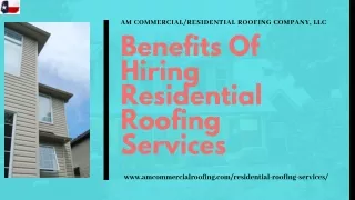 Benefits Of Hiring Residential Roofing Services | Thorough Knowledge Of Roofing Accessories