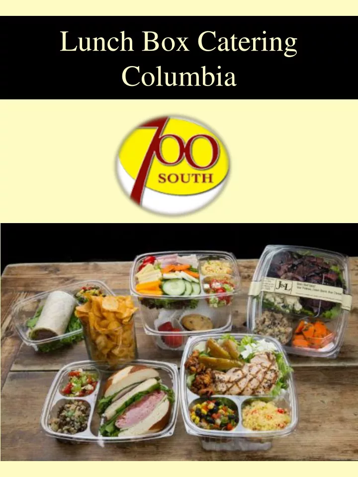lunch box catering columbia