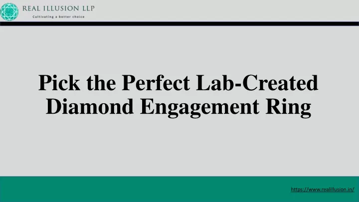 pick the perfect lab created diamond engagement ring