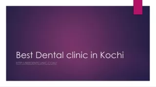 Best Dental clinic in Kochi