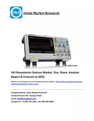 UK Piezoelectric Devices Market Size, Share and Forecast 2019-2025